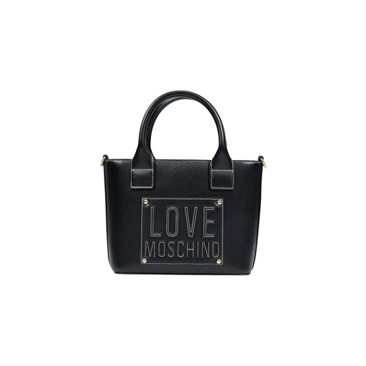 Love Moschino Black Polyethylene Handbag