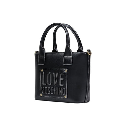 Love Moschino Black Polyethylene Handbag