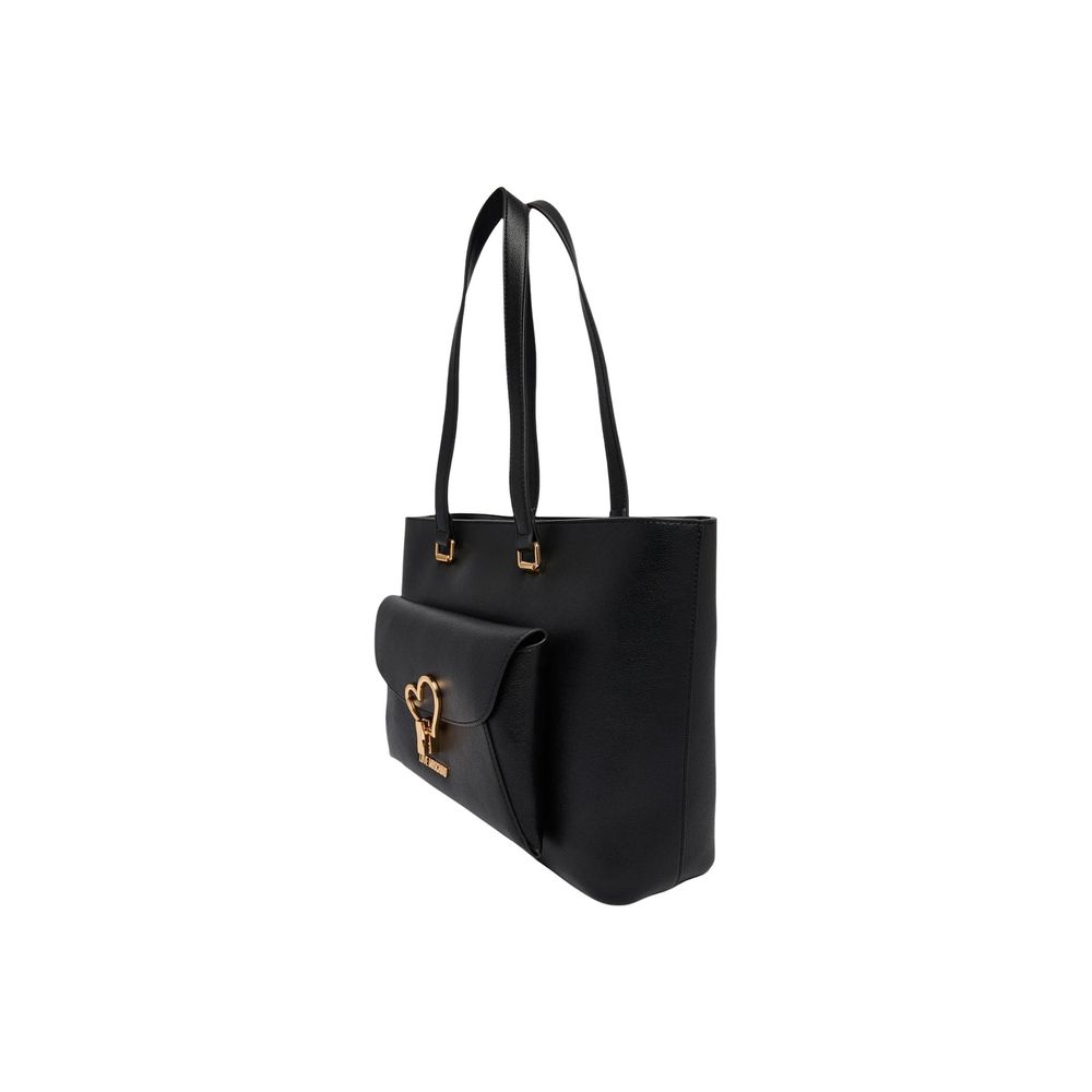 Love Moschino Black Polyethylene Handbag