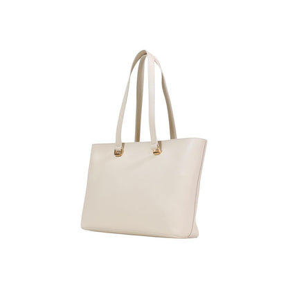 Love Moschino Beige Polyethylene Handbag