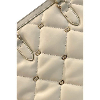 Twinset White Polyethylene Shoulder Bag