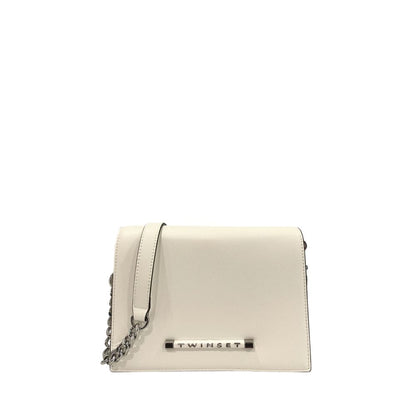 Twinset White Polyethylene Crossbody Bag