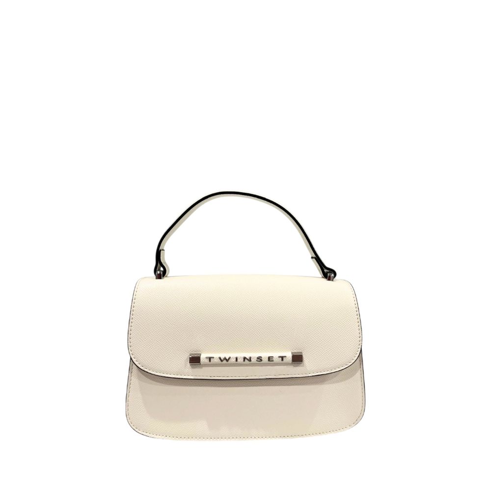 Twinset White Polyethylene Shoulder Bag