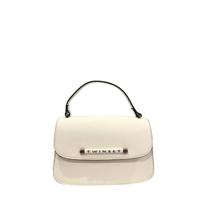 Twinset White Polyethylene Shoulder Bag