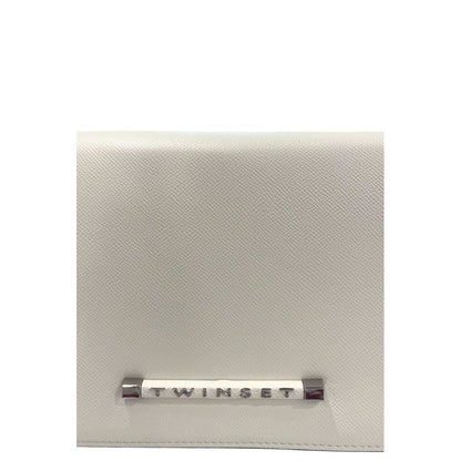 Twinset White Polyethylene Crossbody Bag
