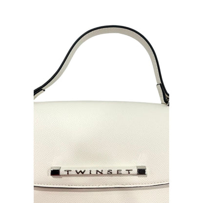 Twinset White Polyethylene Shoulder Bag