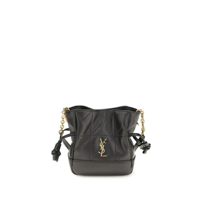 Saint Laurent Black Lamb Ovis Aries Aries Shoulder Bag