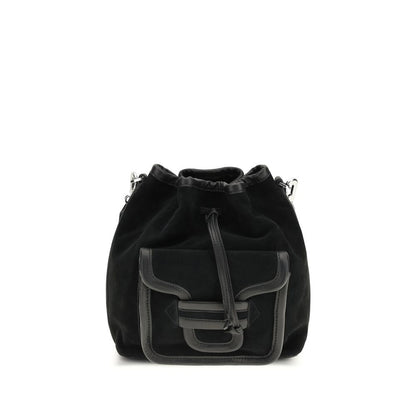 Pierre Hardy Black Calf Leather Bos Taurus Backet Bag