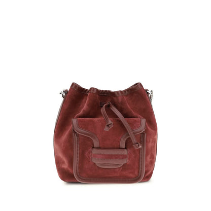 Pierre Hardy Bordeaux Calf Leather Bos Taurus Backet Bag