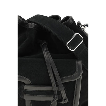 Pierre Hardy Black Calf Leather Bos Taurus Backet Bag