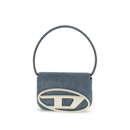Diesel Blue Cotton Shoulder Bag