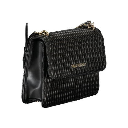 Mario Valentino Black Polyethylene Women Handbag