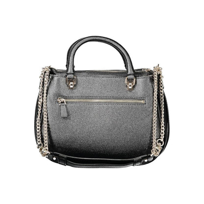 Guess Jeans Black Polyethylene Handbag
