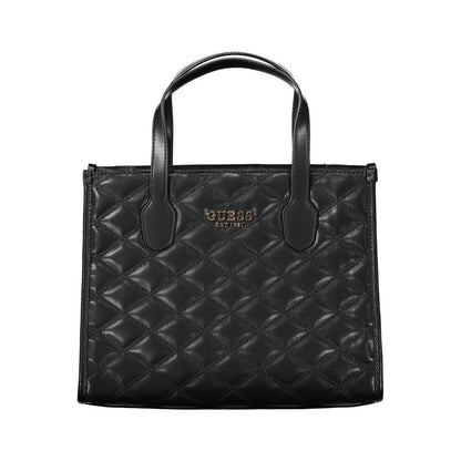 Guess Jeans Black Polyethylene Handbag