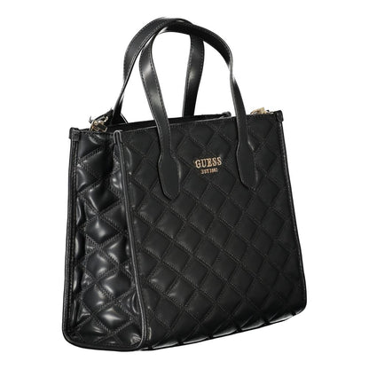 Guess Jeans Black Polyethylene Handbag
