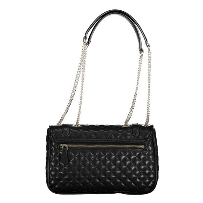 Guess Jeans Black Polyethylene Handbag