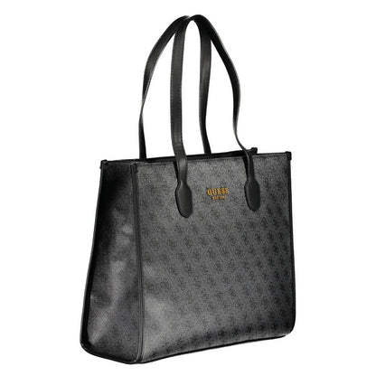 Guess Jeans Black Polyethylene Handbag