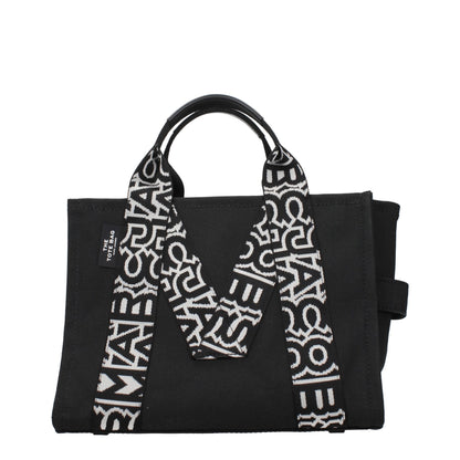 Marc Jacobs Black Fabric Handbags