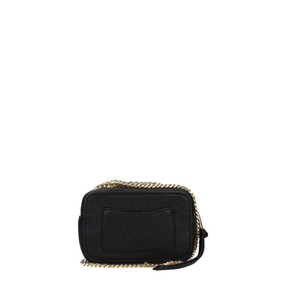 Marc Jacobs Black Leather Crossbody Bags