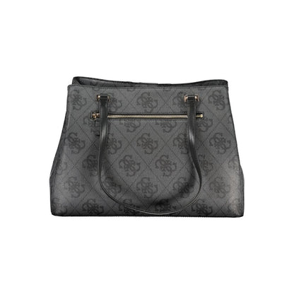 Guess Jeans Black Polyethylene Handbag