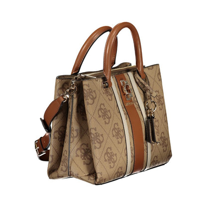 Guess Jeans Beige Polyethylene Handbag