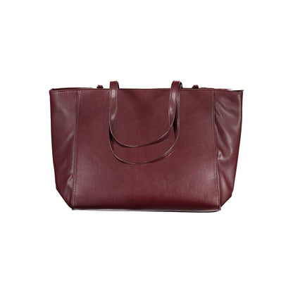 Laura Biagiotti Red Pvc Handbag