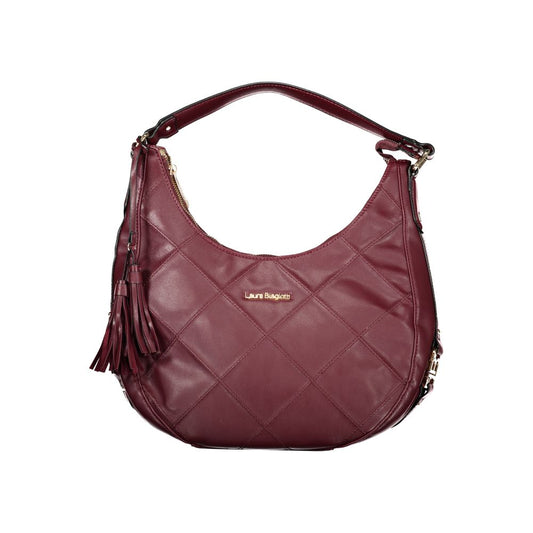 Laura Biagiotti Red Pvc Handbag
