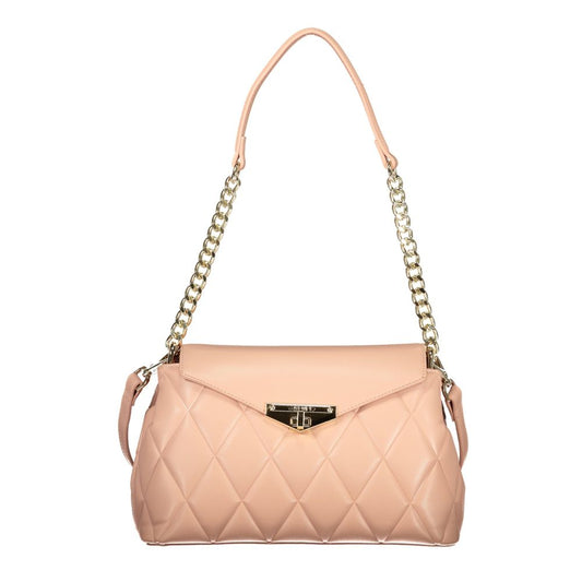 Mario Valentino Pink Polyethylene Handbag