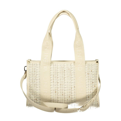 Mario Valentino White Polyester Handbag